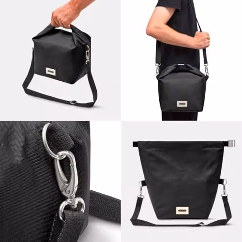 Black + Blum Insulated Leakproof Lunch Bag, 10L, Black – 8