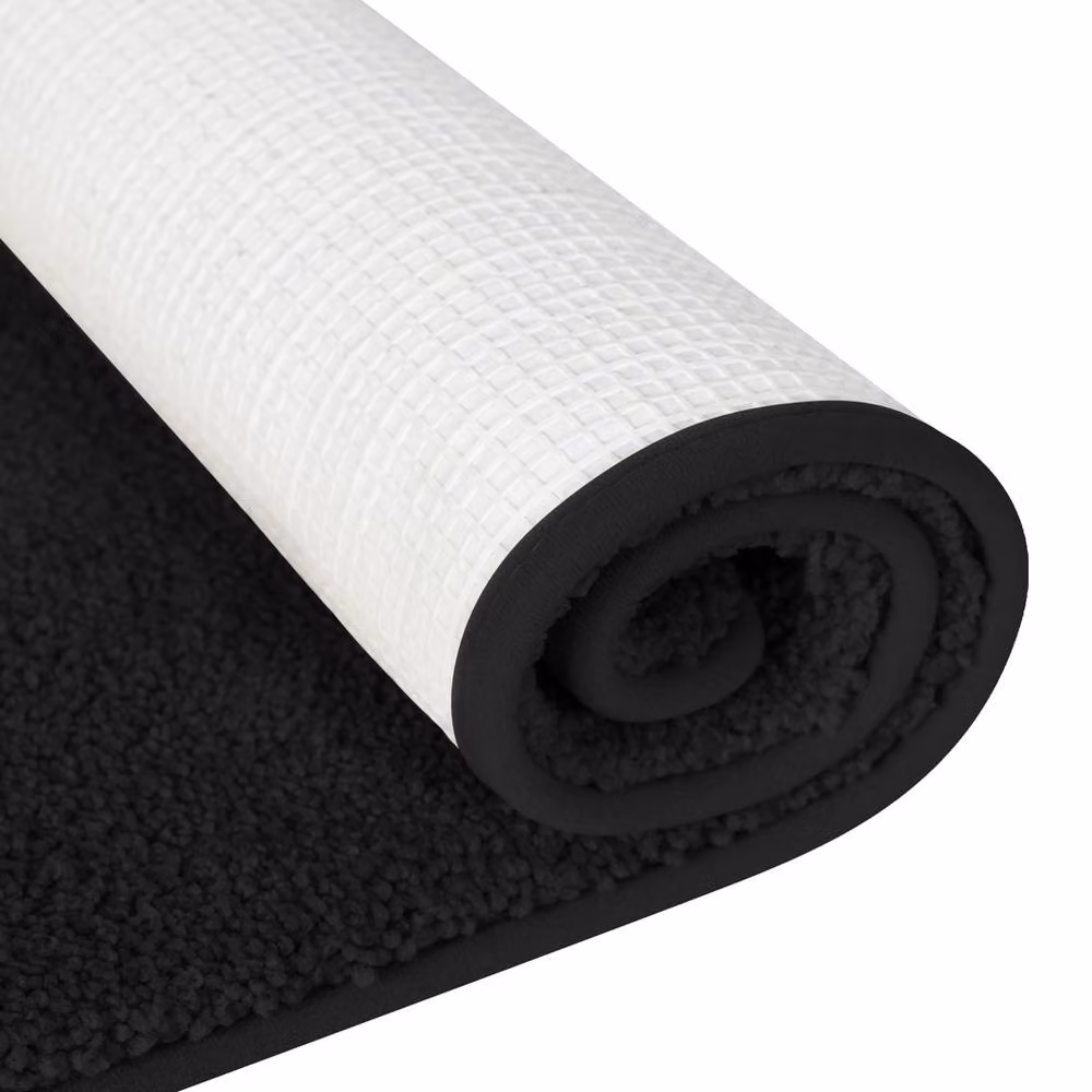 Marlow Non-Slip Washable Kitchen Floor Runner Rug Mat in Black, W/D/H: 80 x 50 cm – 4