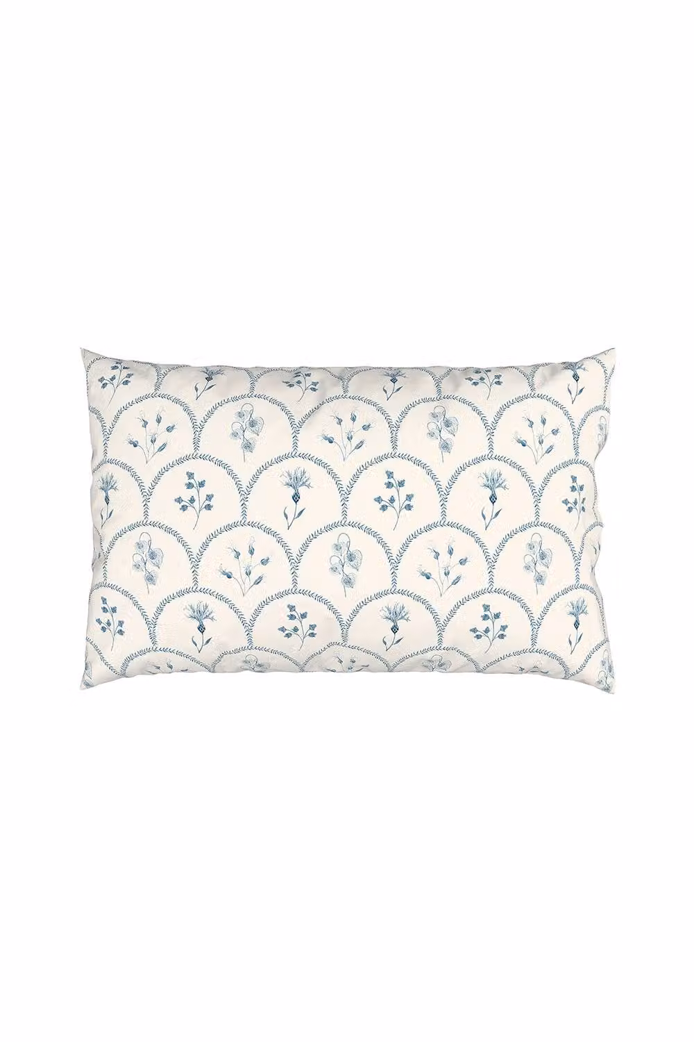 Sanderson Summer Scallop Cotton Duvet Cover and Pillowcase Set in Blue, 200 x 200 cm – 2