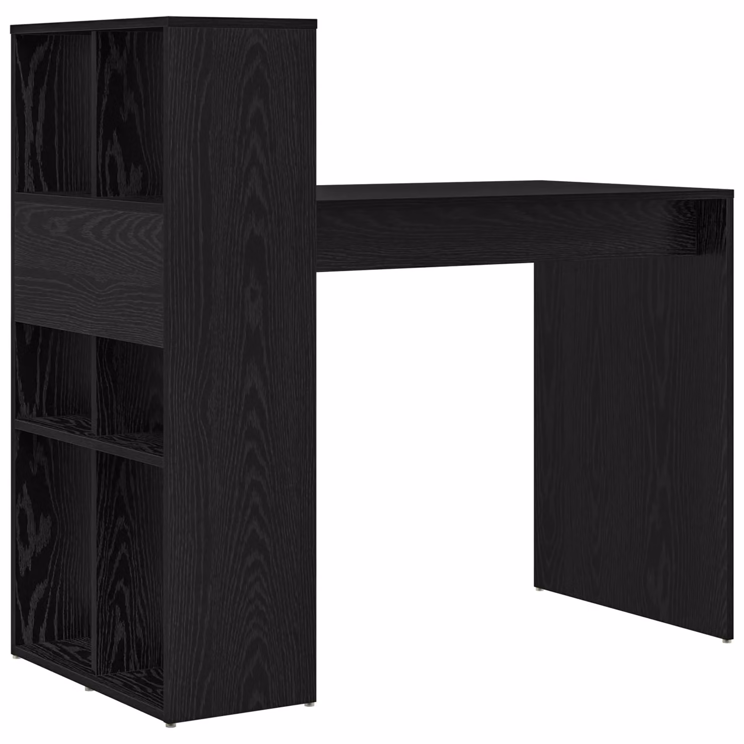 Berkfield Home Modern Writing Desk in Black Oak – 4