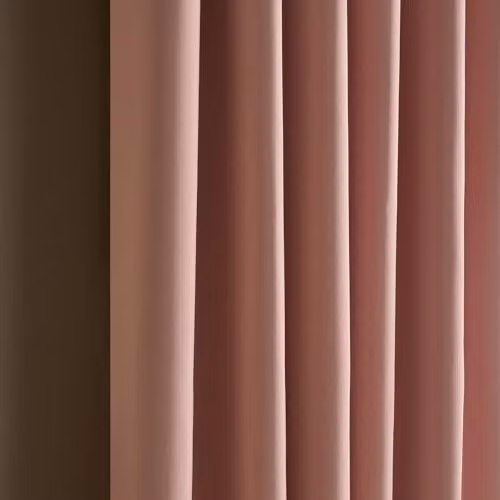 OHS Pair of Thermal Blackout Eyelet Curtains in Pink, W: 167 cm, D: 137 cm – 3