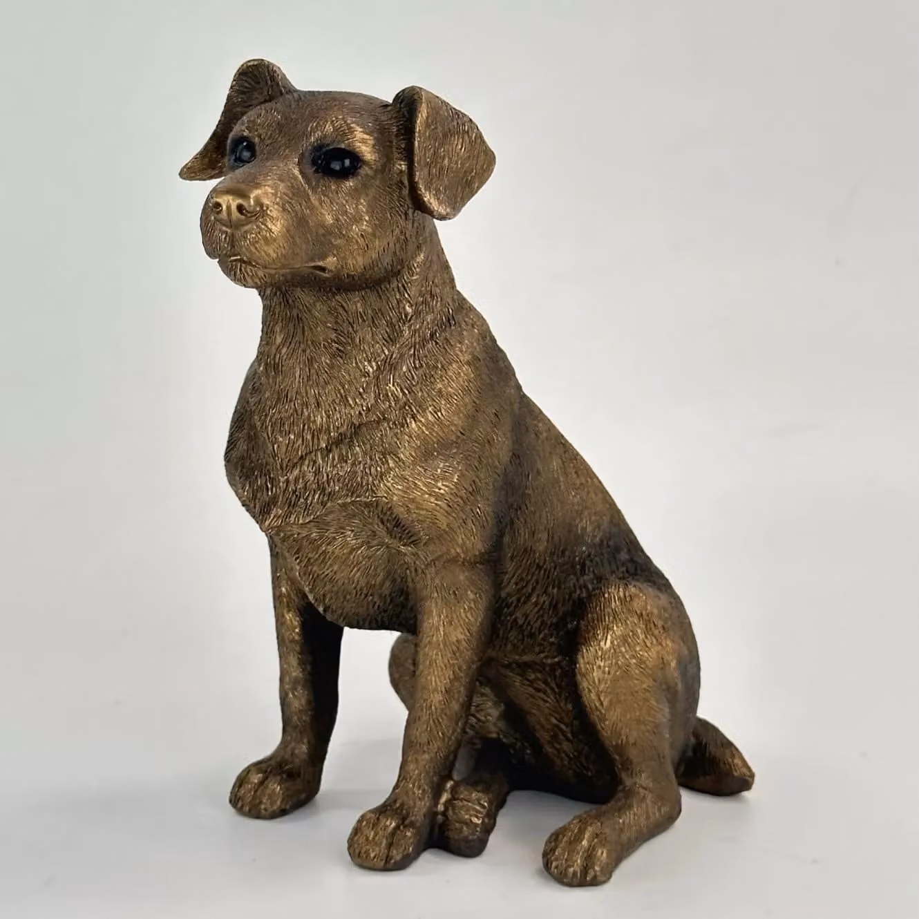 Leonardo Reflections Bronzed Range Jack Russell Dog Figurine in Bronze Effect – 2