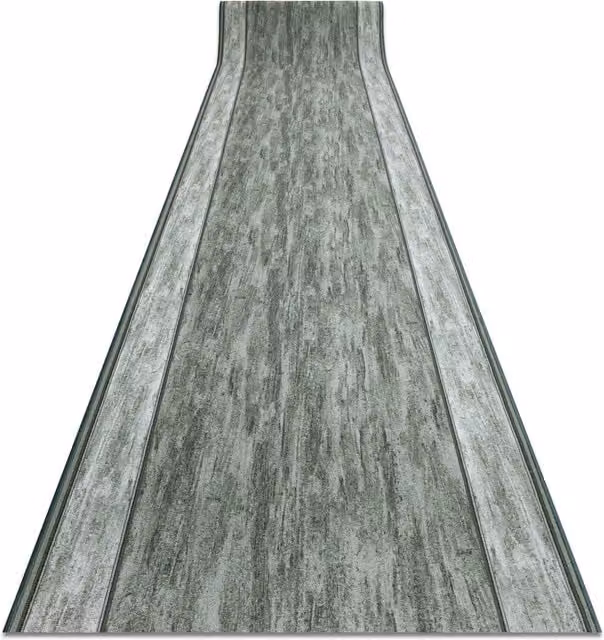 RugsX Rama Anti-Slip Abstract Runner in Green, W: 80 cm, L: 280 cm