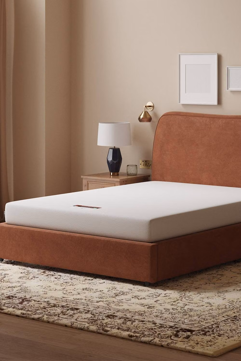 Rest Relax Thrive Ortho Cool Blue Foam Mattress in White, King Size, H: 15 cm, W: 180 cm, D: 200 cm – 2