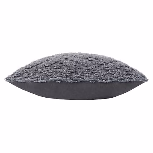 Riva Home Dusk Grey Square Textured Cushion, W/D/H: 50 x 50 x 50 cm – 2
