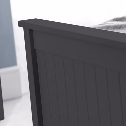 Julian Bowen Maine Ottoman Storage Bed in Anthracite Grey, W/D/H: 135 x 140 x 204 cm – 4