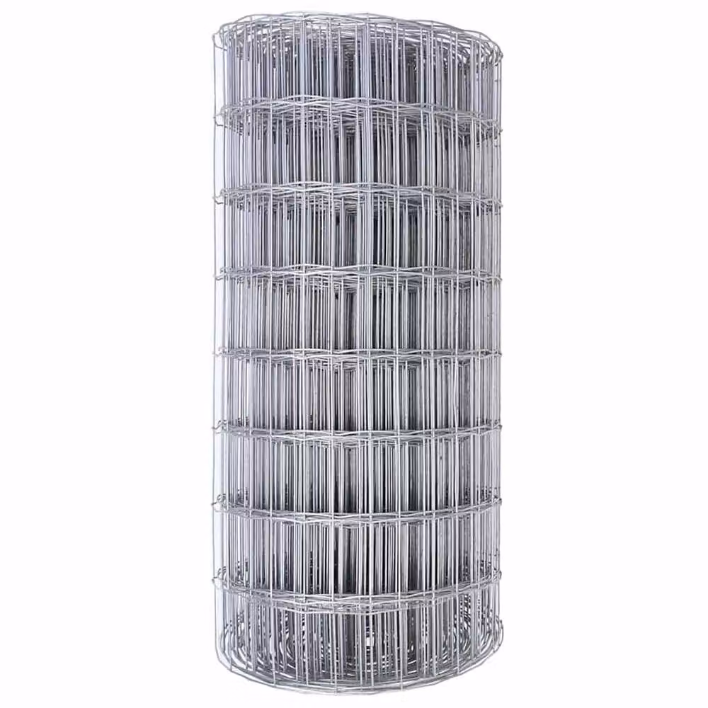 Berkfield Home Euro Fence Galvanised Steel in Silver, 0.4 x 50 m – 3