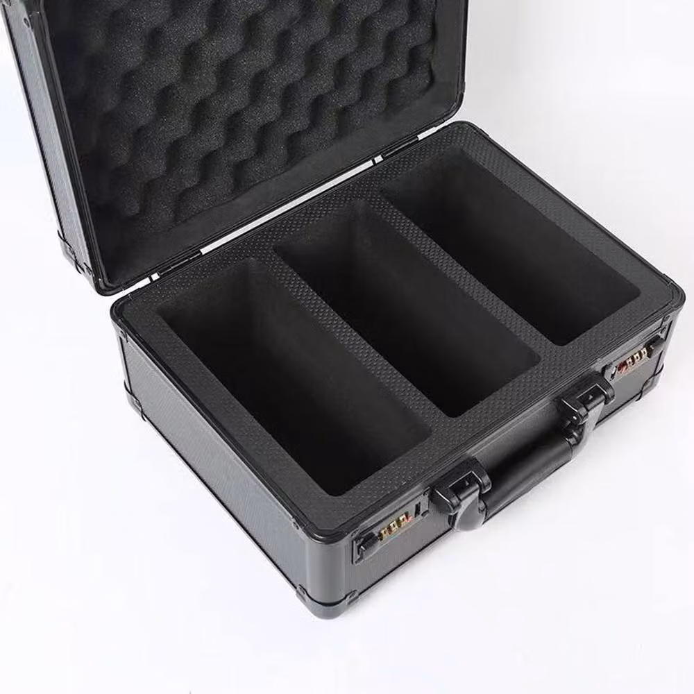 Ventryn Black Graded Card Storage Box for PSA ACE Trading Card Collectors with Handles – 3