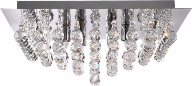 Havre Chrome 6L Flush Silver