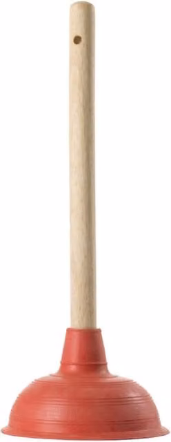 Buffalo Large Natural Rubber Plunger, Diameter: 14.5 cm