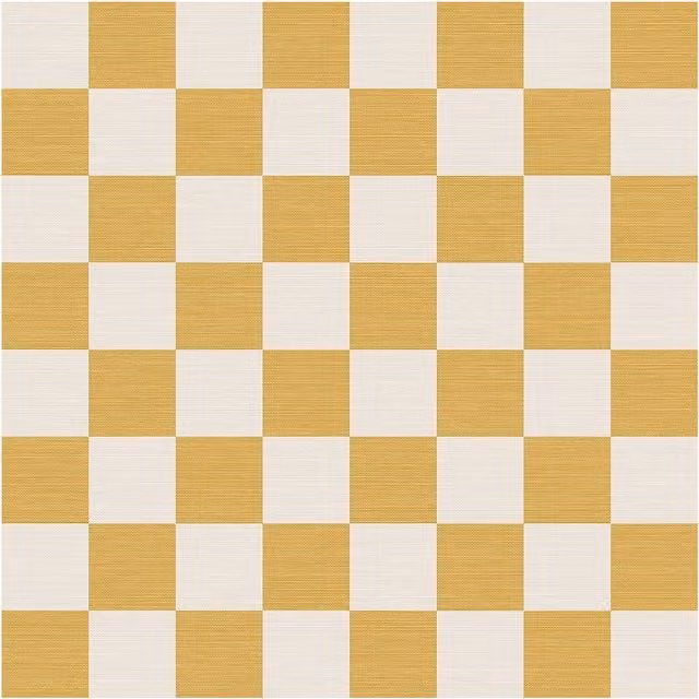 Envy Check me Out Butterscotch Yellow Checkered Wallpaper, W: 52 cm, H: 1000 cm – 1