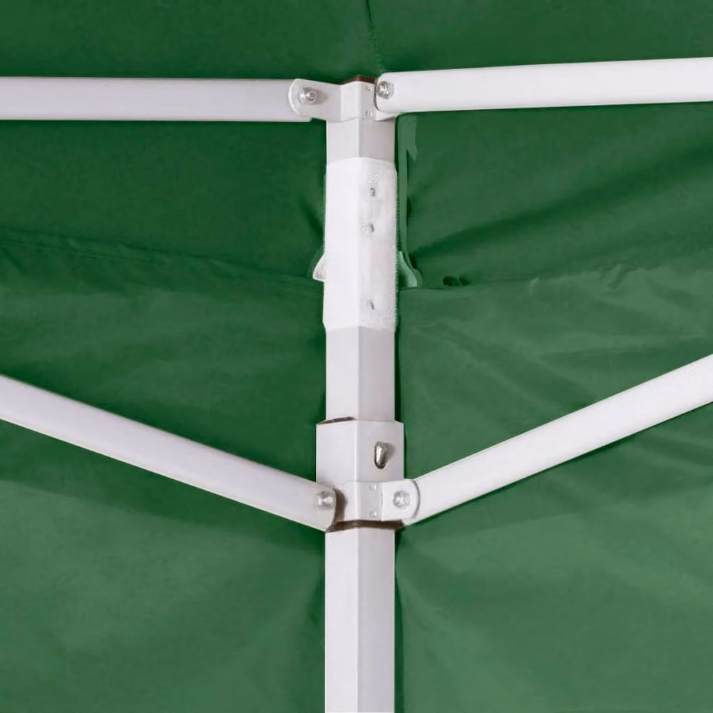 Berkfield Home Foldable Tent with 4 Walls, Green, W/D/H: 300 x 300 x 300 cm – 2