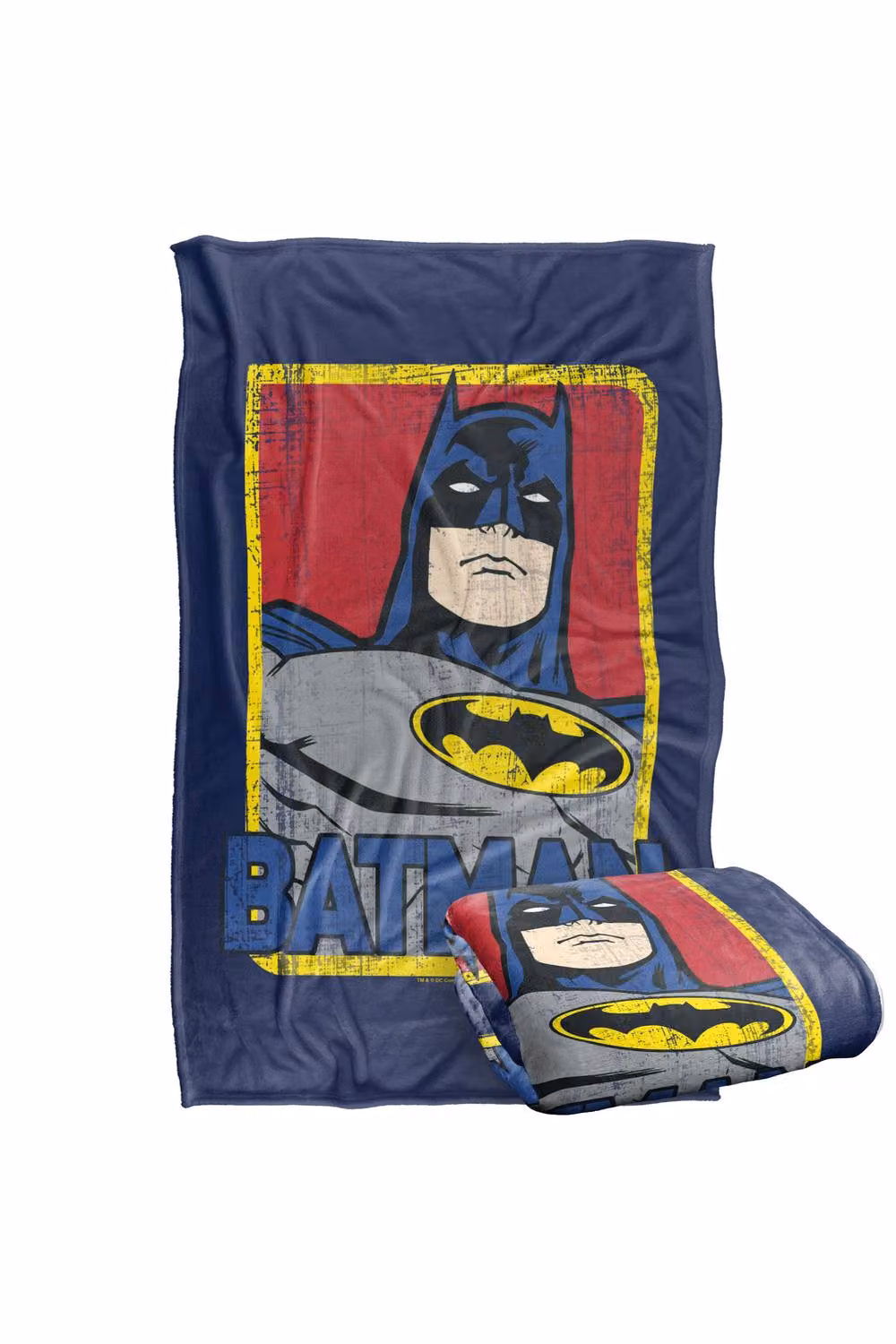 Warner Bros. Batman Super Soft Fleece Throw Blanket, Multicolour, W: 91.44 cm x L: 147 cm – 7