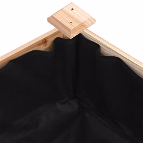 vidaXL Brown Wooden Raised Bed with Liner, W: 240 cm, D: 45 cm, H: 25 cm – 3