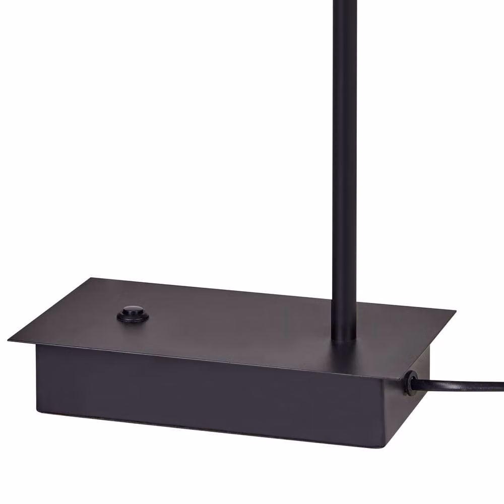 Wyld and Coco Black Metal LED Desk Lamp with Adjustable Shade – 3
