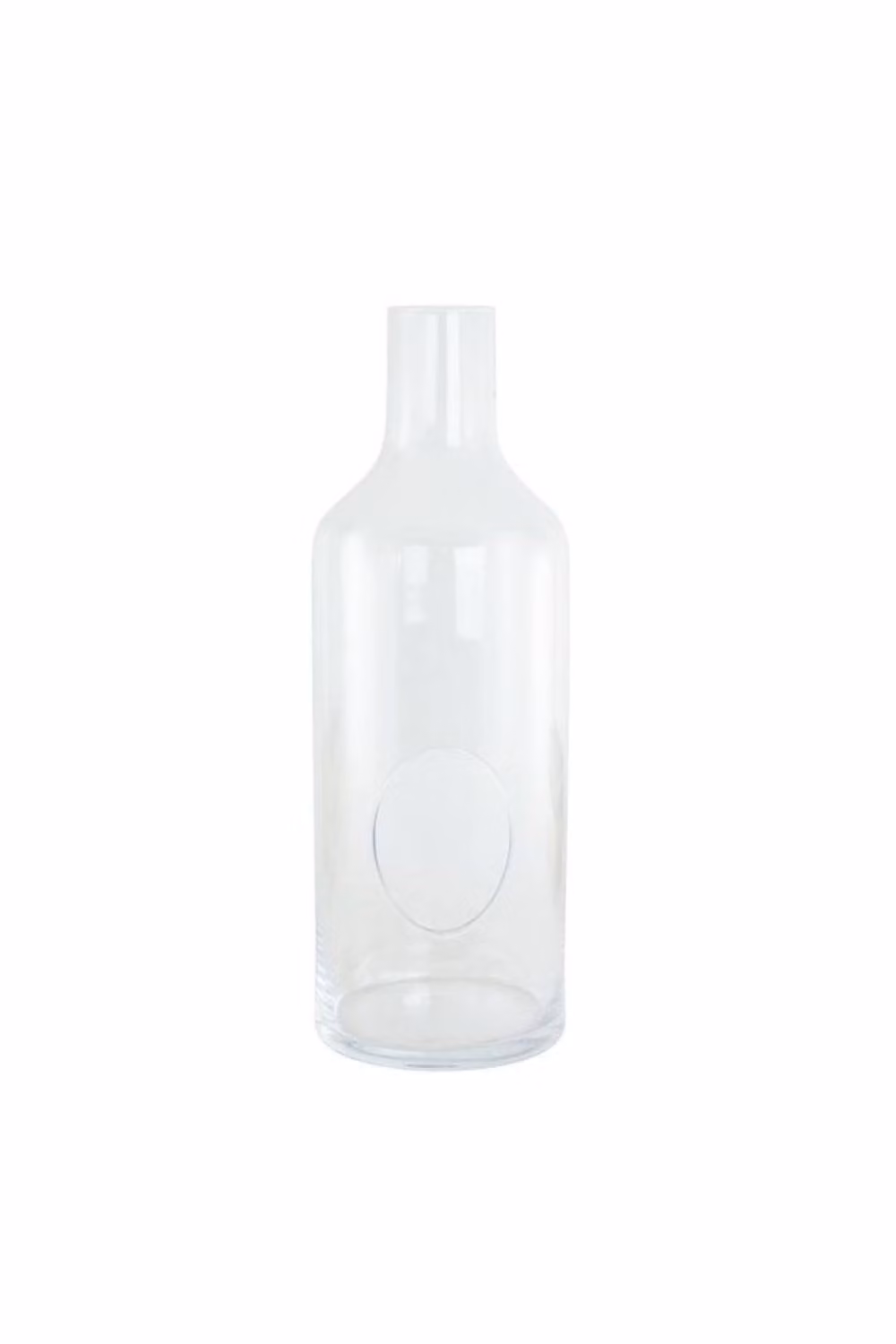 KDMD Glass Tabletop Terrarium in White and Clear, 42 cm