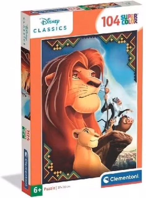 Clementoni Disney Lion King 104 Piece Multicolour Jigsaw Puzzle