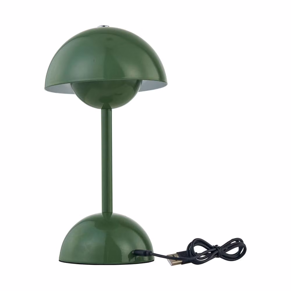 First Choice Lighting Eleanor Green LED Rechargeable Touch Table Lamp – 2