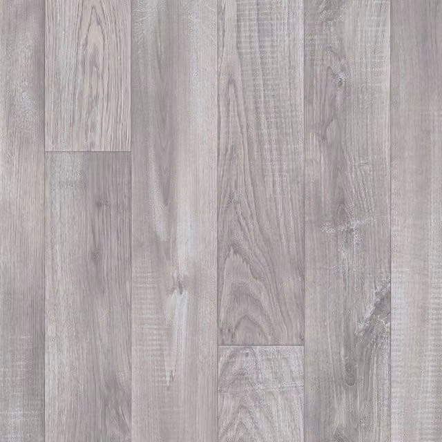 Alba Grey and White Wood Look Non Slip Sheet Vinyl Flooring, Thickness: 2.8 mm, W/D: 200 cm x 400 cm