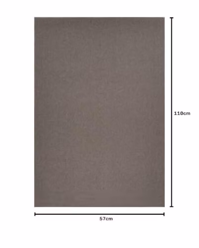 Desire Rugs Modern Hand Tufted Plain Area Rug in Beige, W/D/H: 57 x 110 cm – 3