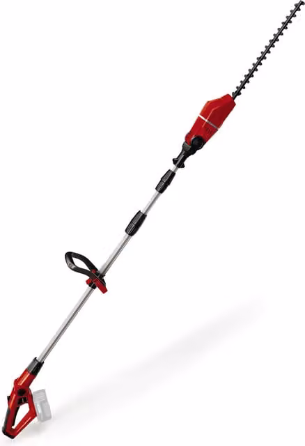 Einhell Power X-Change 18V Cordless High Reach Reciprocating Hedge Trimmer, 40cm, Red