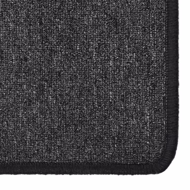 Berkfield Home Anthracite Round Carpet Runner, Grey, W: 50 cm, L: 200 cm