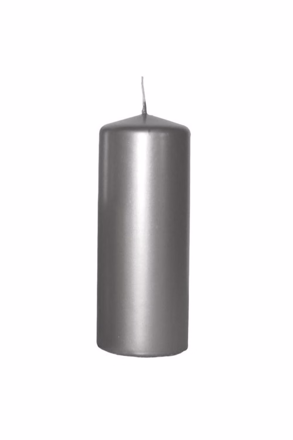 KDMD Silver Wax Pillar Candles, Rectangular Tabletop Design, 200 x 70 mm – 2