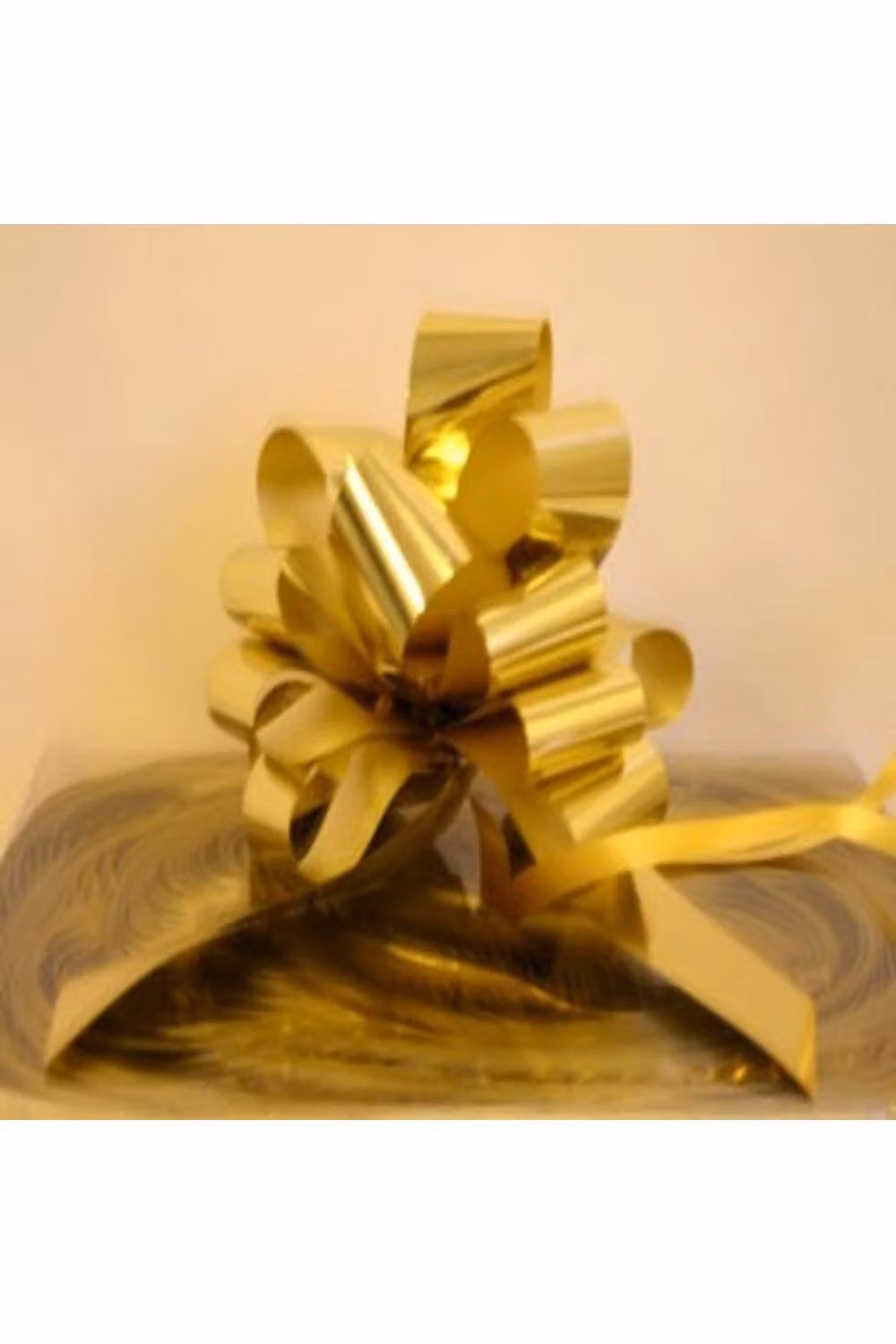 KDMD Gold Metallic Pull Bow 31mm Party Decoration – 2