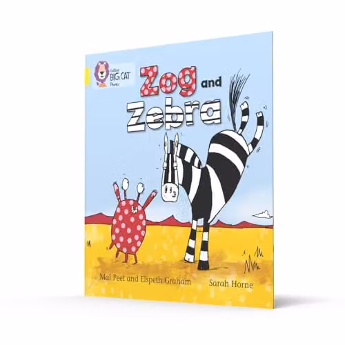 Zog and Zebra Collins Big Cat Phonics Band 03 Yellow Paperback Book by Elspeth Graham – 2