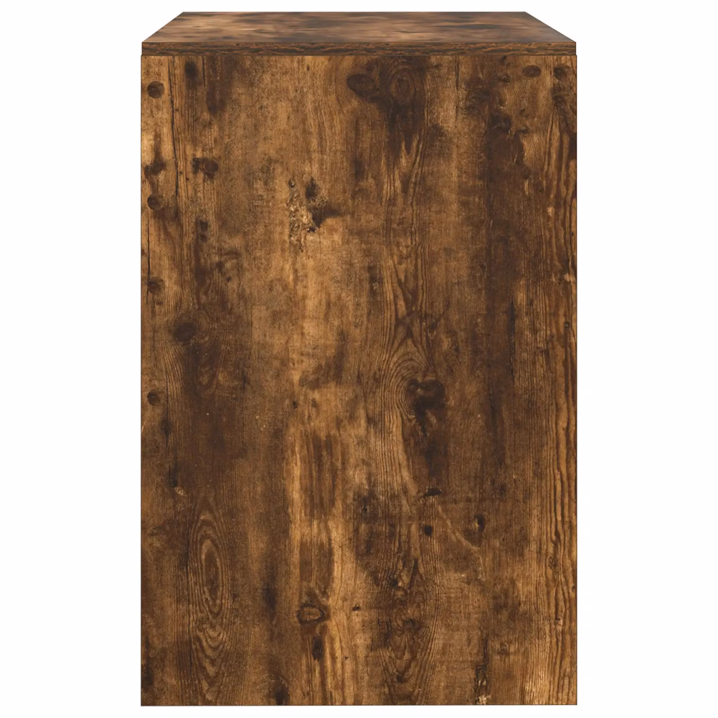 Berkfield Home Writing Desk in Smoked Oak Brown, W/D/H: 100 x 50 x 76 cm – 2