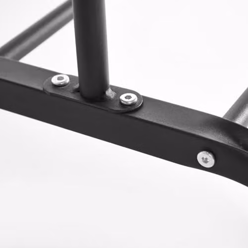 OHS Heavy Duty Metal Clothes Rail with Shoe Rack in Matt Black, H 150 x W 110 x D 41 cm – 2