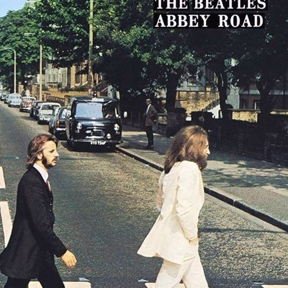 The Beatles Abbey Road Multicolour Retro Paper Poster – 2