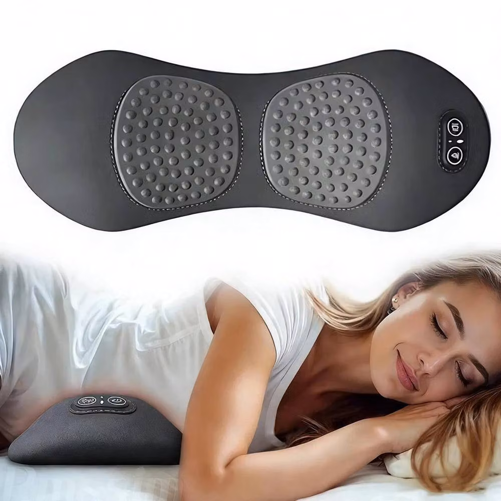 PAWNORA Black 3 In 1 Electric Contoured Lumbar Support Pillow for Adults – 5