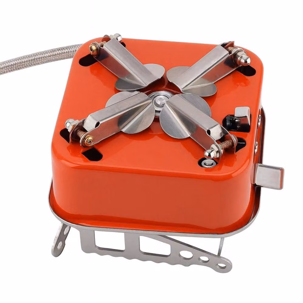 Kelvenix Portable Foldable Gas Stove for Camping and Hiking, Red, W: 52 cm – 4