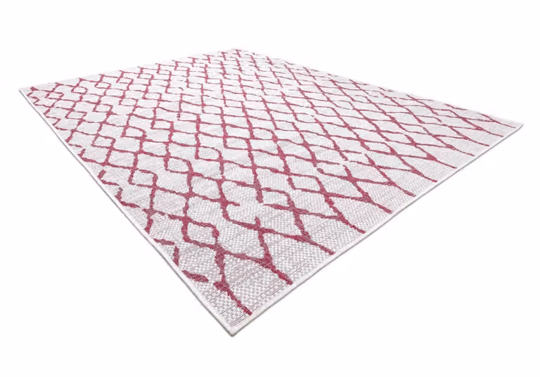 RugsX Sion Moroccan Diamond Rug in Beige and Multicolour, W: 120 cm x D: 170 cm
