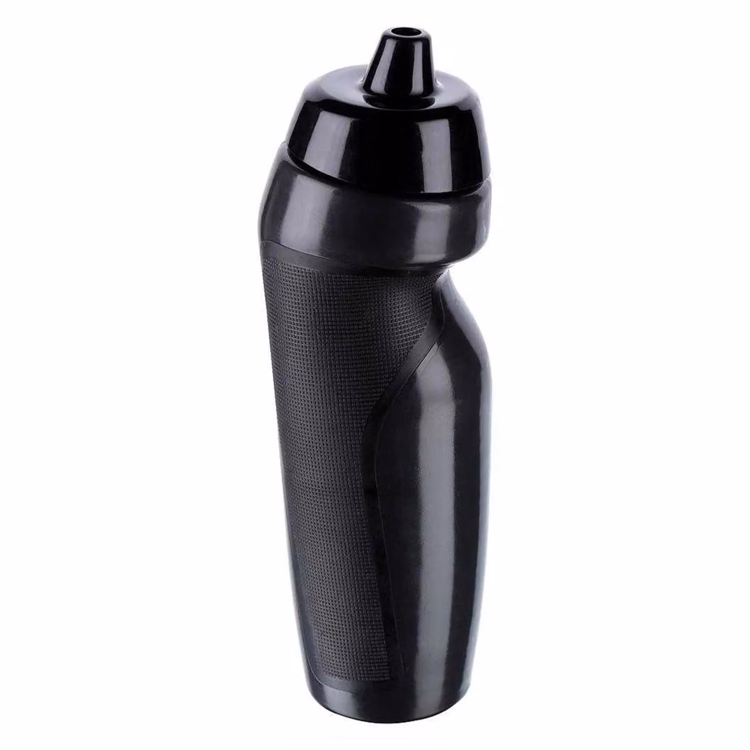 Precision BPA-Free Plastic Sports Bottle with Flip Cap, Black, 600ml – 2