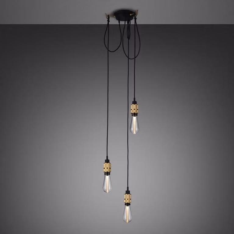 Buster + Punch Hooked 3.0 Metal Chandelier in Gold/Brass