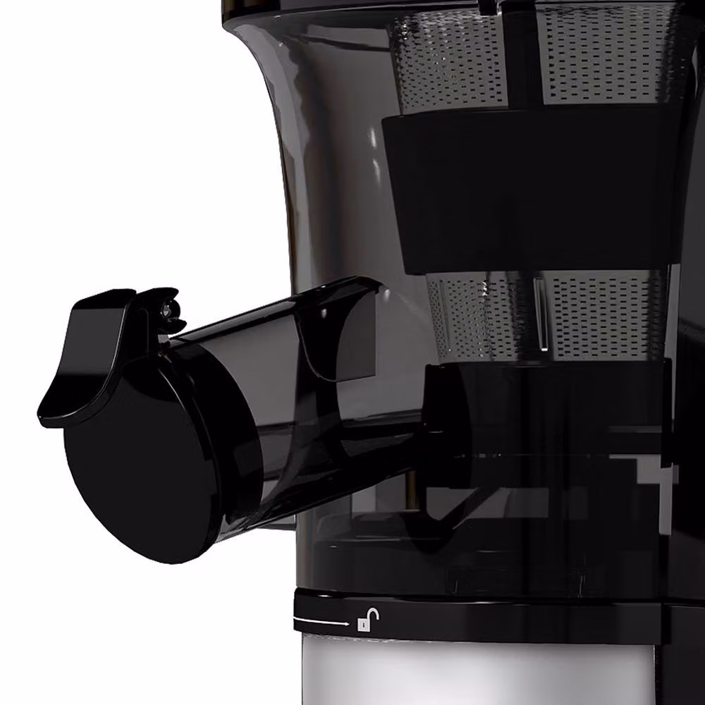 Spector Slow Juicer Black and Silver Masticating Cold Press Juice Extractor with Dishwasher Safe Parts – 4