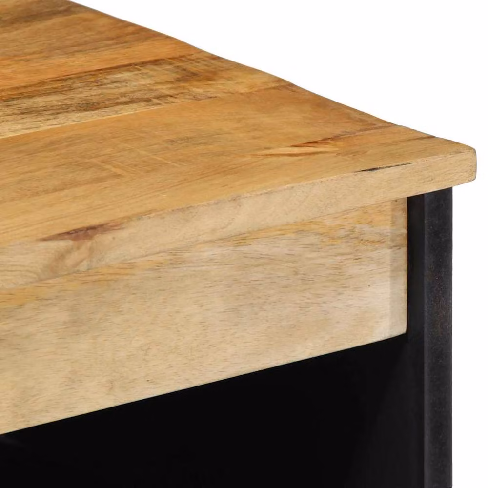 Berkfield Home Brown Mango Wood Sideboard, W/D/H: 60 x 33 x 75 cm – 5