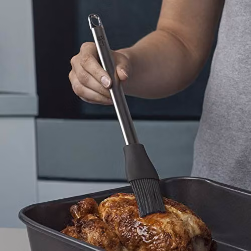 Zeal Silicone Basting Pastry Brush with Stainless Steel Handle in Grey – 4
