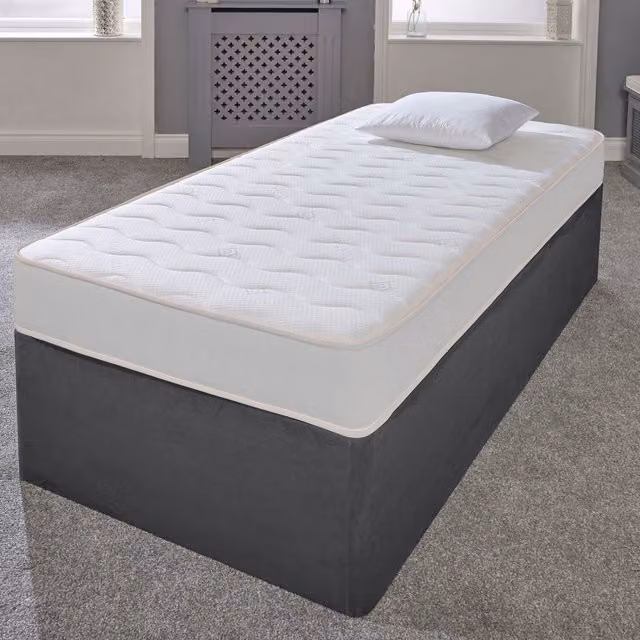 Cooltouch Essentials Wave White Junior Hybrid Spring Mattress with 18 cm Depth