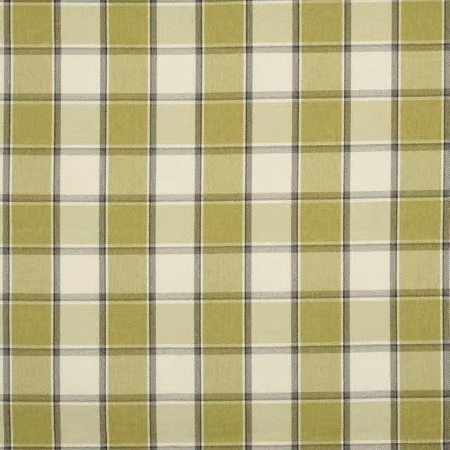 Terrys Alderney Fire Retardant Upholstery Fabric in Green
