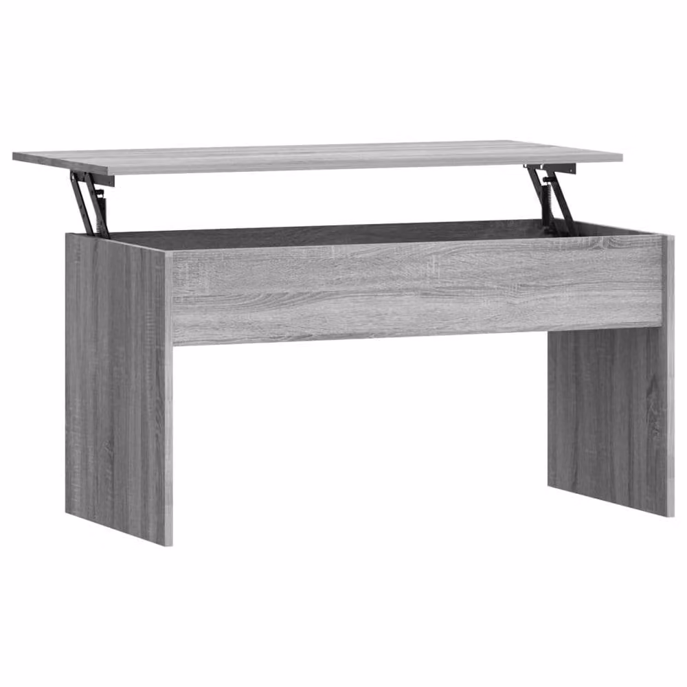 Berkfield Home Grey Sonoma Coffee Table with Lift Mechanism, W: 102 cm, D: 50.5 cm, H: 52.5 cm – 2