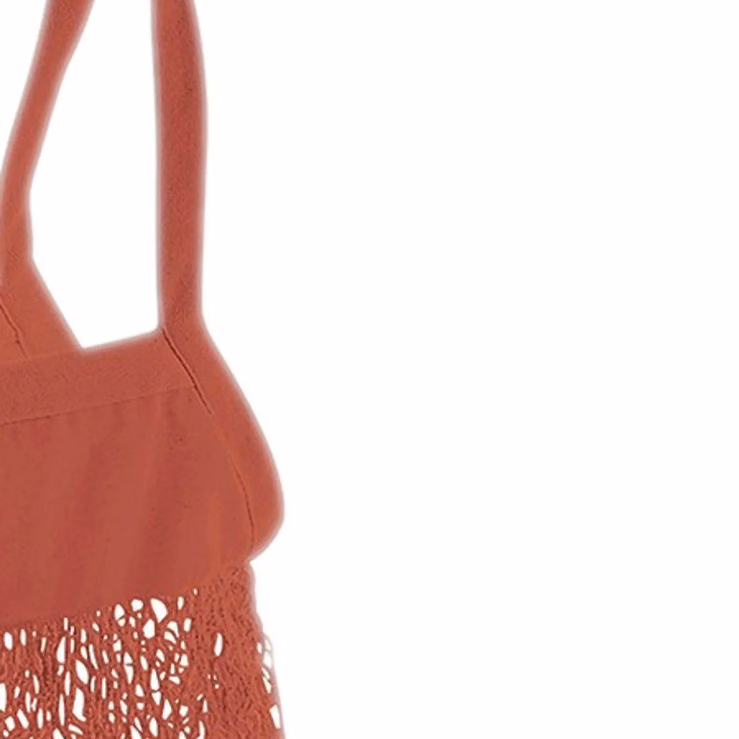 Westford Mill Orange Cotton Mesh Grocery Bag – 2