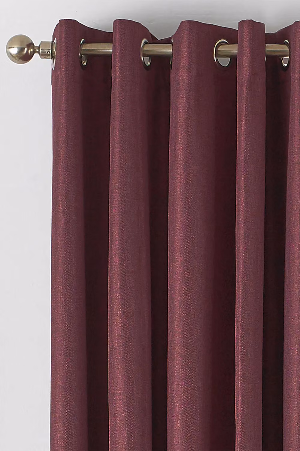 Furn Moon Premium Thermal Blackout Eyelet Curtains in Purple, Width: 168 cm, Drop: 137 cm – 2