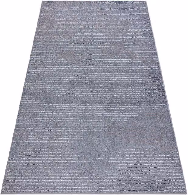 RugsX Heos Grey Modern Rectangular Rug W: 160 cm, L: 220 cm – 1