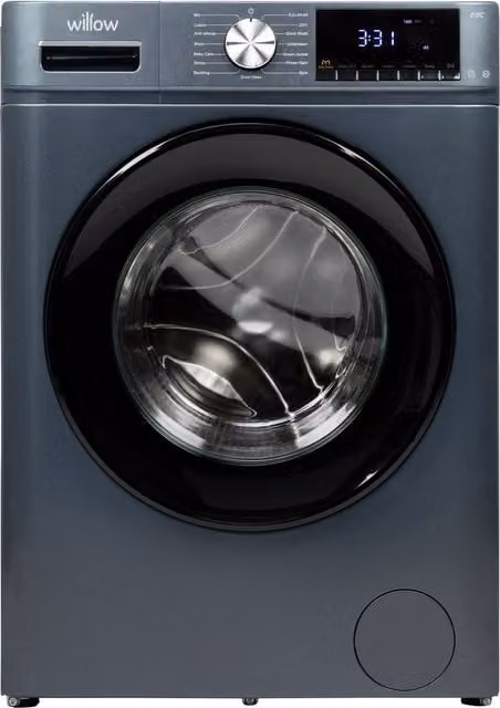 Willow 8kg Front Loader Washing Machine with BLDC Inverter System, Grey