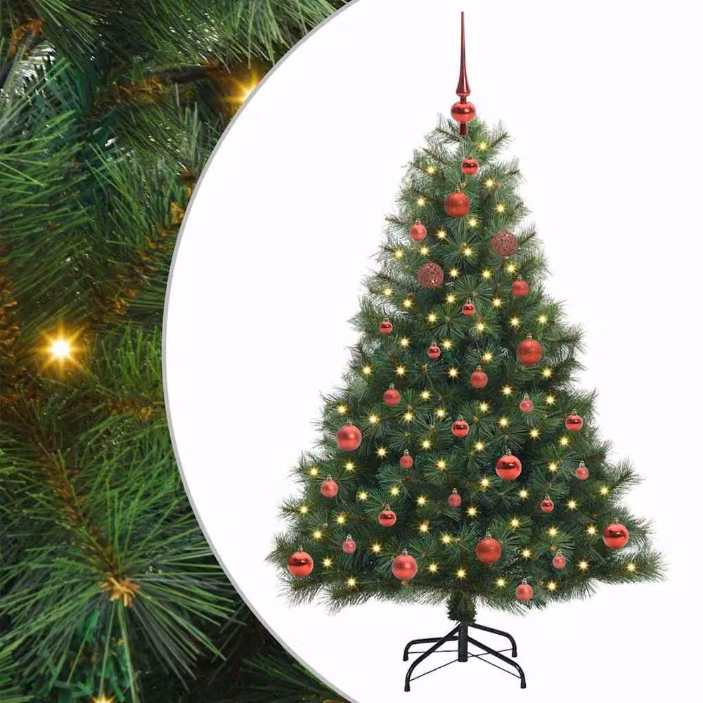 Berkfield Home Artificial Green Christmas Tree with 150 LEDs, Height: 150 cm – 2