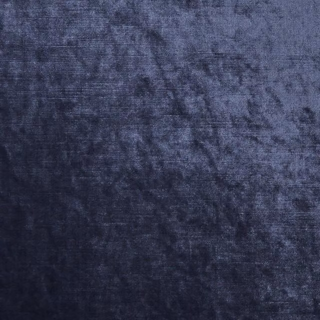 Clarke & Clarke Allure Velvet Fabric Midnight Blue