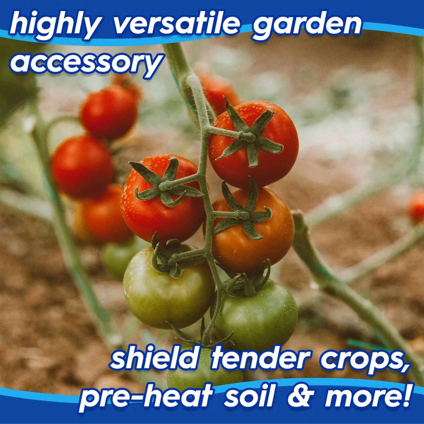 Harbour Housewares Plant Frost Protection Set with Pegs and Plates, White, 3 Rolls (W: 2 m, L: 30 m per roll) – 2